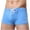 Sky Blue, variant on Mens Swim Trunks Solid Color Drawstring Hot Spring-embarrassment Quick Quick-drying Swim Shorts Clearance