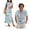Cherry Blossom, variant on KUIFORTI Tropical Flowers Matching Couple Outfits Women's Casual Dresses & Men's Hawaiian Shirt Men Shirts 4-Way Stretch Breathable Suitable for Everyday Casual Wear