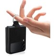 thumbnail image 2 of for Samsung Galaxy Z Flip 4 Case with Ring Holder Slim Fit Leather PC Hard Protective Phone Case Compatible with Galaxy Z Flip 4 5G 2022-Black, 2 of 6