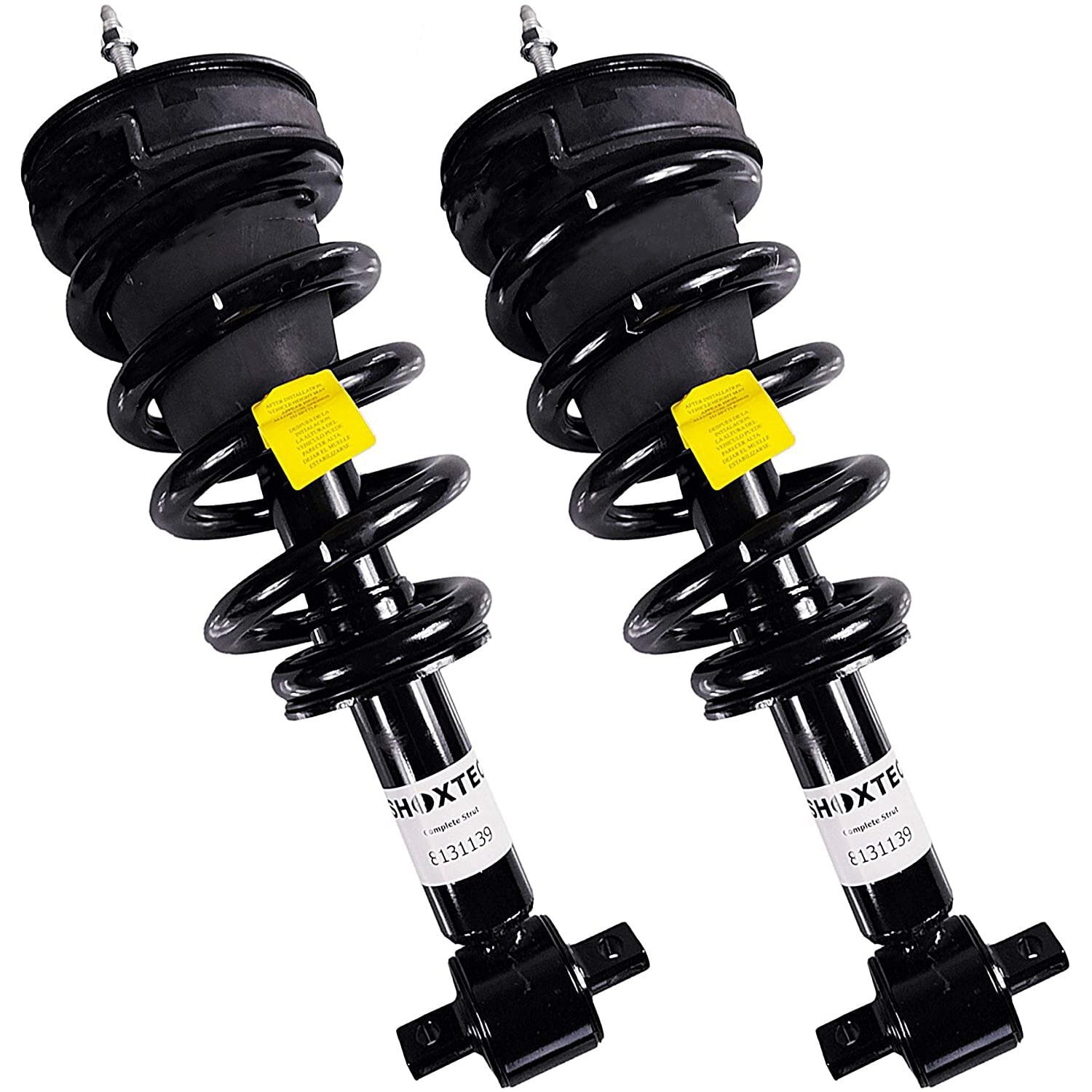 Shoxtec Front Complete Struts Coil Spring Assembly for 2007 2013