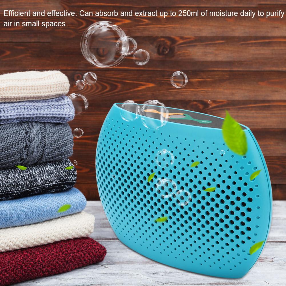 OTVIAP Super Quiet Mini Portable Dehumidifier for Damp Air Moisture in