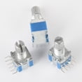 thumbnail image 2 of 10Pcs Rs1010 Band Switch Rotary Switch Gear Change Switch 2 Pole 15Mm Shaft 2 Pole 2 Position Smile Home, 2 of 8