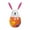 orange-3pc, variant on Inflatable Easter Eggs 15 inch Easter Decorations Outdoor Indoor Blow up Bunny Colorful Decor PVC Ornaments for Lawn, Garden, Party