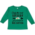 thumbnail image 3 of Inktastic Only the Best Sisters Get Promoted to Big Sister Boys or Girls Long Sleeve Toddler T-Shirt, 3 of 5