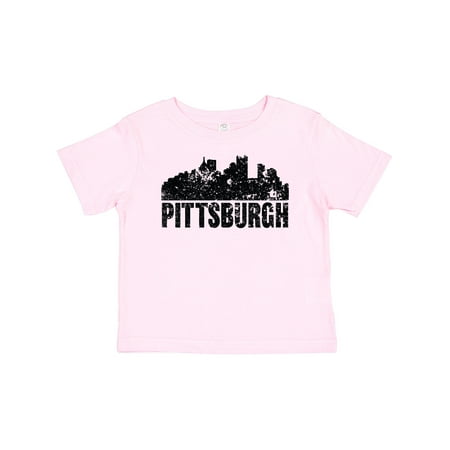 

Inktastic Pittsburgh Skyline Grunge Gift Baby Boy or Baby Girl T-Shirt