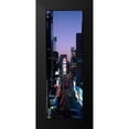 thumbnail image 2 of Berenholtz, Richard 9x18 Black Modern Framed Museum Art Print Titled - Times Square at night, 2 of 5