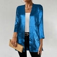 thumbnail image 4 of BUIGTTKLOP Lighweight Cardigans for Women 3/4 Length Sleeve Open Front Cardigans Loose Casual Outwear Fall Clothes 2026, 4 of 8