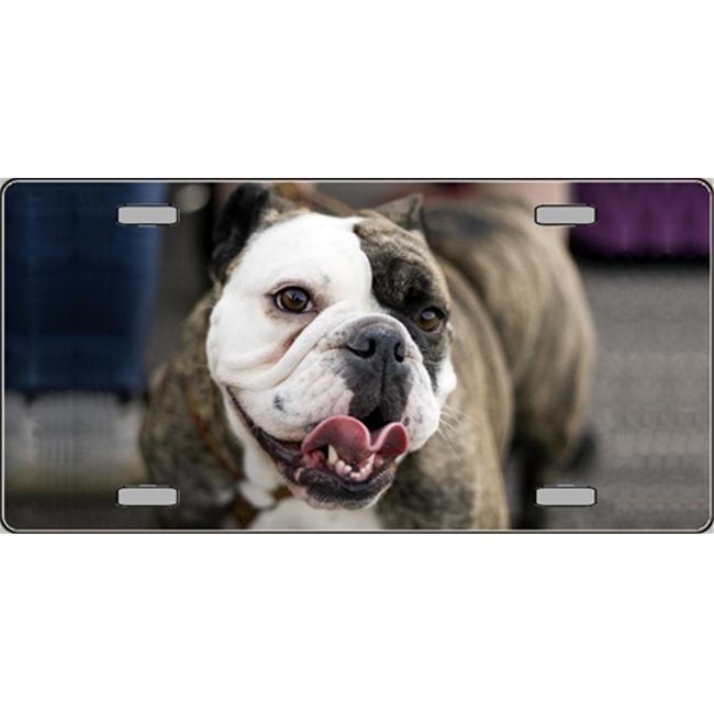LP-2161 Bulldog Dog Pet Novelty License Plates- Full Color ... LP-2161 Bulldog Dog Pet Novelty License Plates- Full Color ...