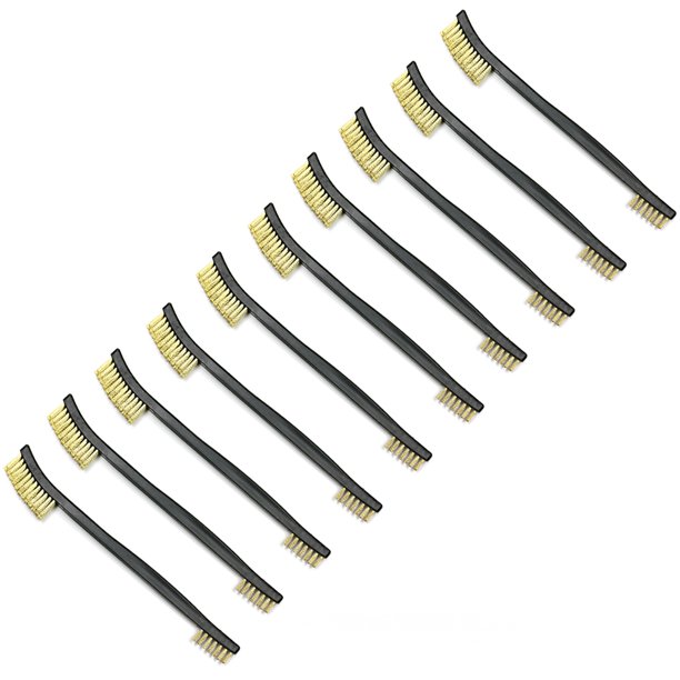 MaximalPower Brass Firearm Cleaning DoubleEnded Brushes for Pistol