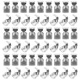 thumbnail image 3 of BRIGHTFUFU 100pcs Metal Shoelace Buckles Durable Sneaker Cordones Class Zapatos Accesorios de encaje, 3 of 7