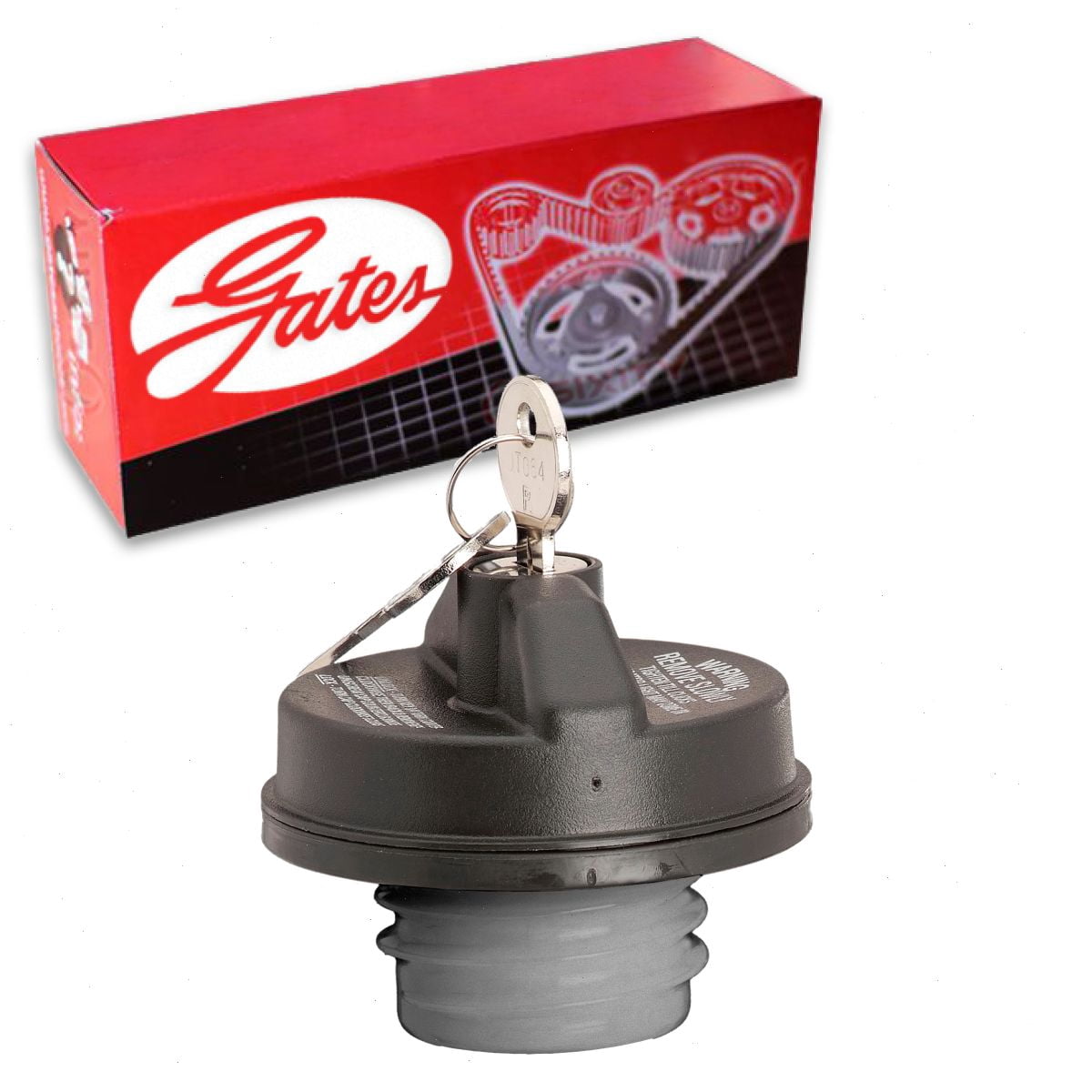 Universal Locking Gas Cap - Fits Toyota, Chevy, GMC, Honda, Nissan & Many More Cars, Trucks, SUVs