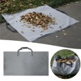 thumbnail image 4 of Bolsas de basura de jardín, bolsas de basura de jardín para césped, contenedores de bolsas de hierba de basura de jardín con asas dobles para jardín, gris Soledad contenedor de basura de jardín, 4 of 10