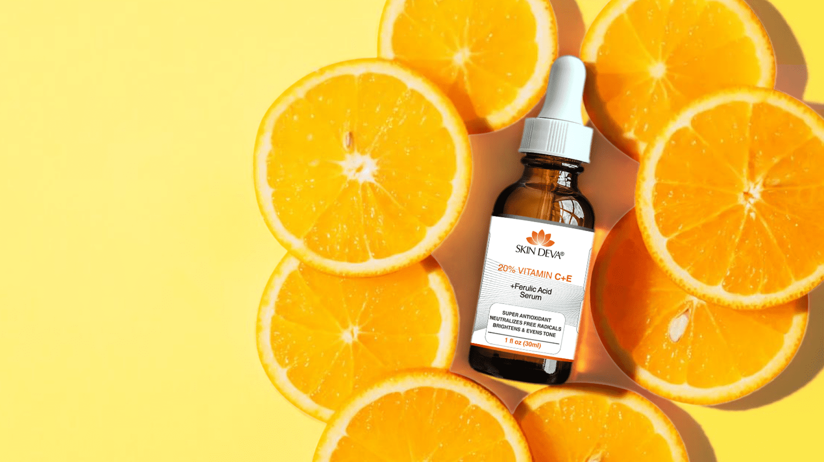 Skin Deva Vitamin C, E, Ferulic Antioxidant Serum + 20% Argireline Serum with Matrixyl 3000 Pure Hyaluronic Acid Serum (PACK OF 2)