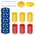 thumbnail image 2 of Binmer Puzzle Toys For Kids Rotatable Desktop Pinball Machine Pinball Four Men Four, 2 of 9