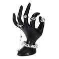 thumbnail image 1 of "Mano Exhibidor De Anillos Soporte Para Joyería Joyas Maniqui Belug, Negro ", 1 of 5