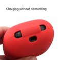 thumbnail image 3 of Matsuzay Funda para auriculares inalámbricos con Bluetooth, gancho protector de silicona de Color sólido para auriculares Powerbeats Teléfono y Comunicación rojo, 3 of 5