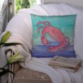 thumbnail image 3 of Watercolor Sealife Art Canvas Fabric Decorative Pillow, 3 of 4