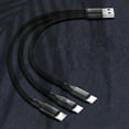 thumbnail image 6 of RYUJNDK 3 in 1 USB to Cable Charging Cable Cord Extension Wire Applicable for Smartphones Tablet Laptops, 6 of 17
