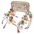 thumbnail image 3 of Decorative Bird Hammock Chewing Parrot Net Funny Hamster Mat Chinchilla Pet Toy, 3 of 8