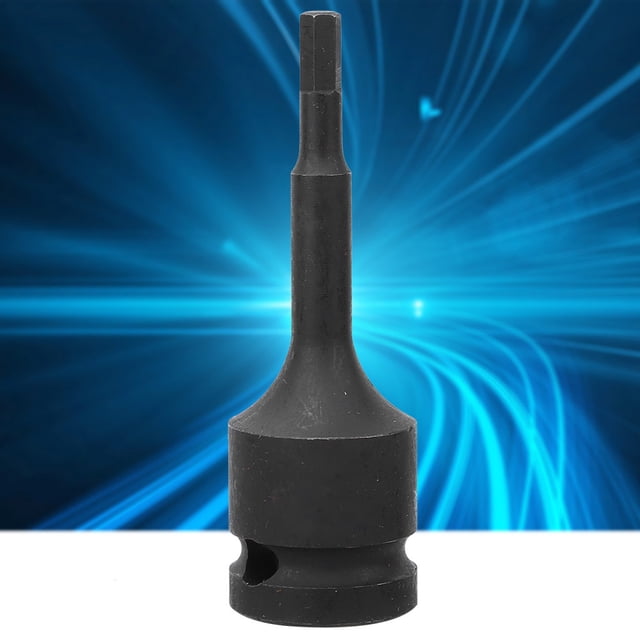 Adaptador de enchufe, punta hexagonal de 1/2 pulgada, enchufe para punta hexagonal, destornillador hexagonal, funcionalidad versátil