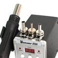 thumbnail image 6 of Digital Soldering Station Electric Welding Tool, Hot Air Rework Durable Professional Fast Heating 60W Soldering Iron Station for Maintenance Argent, 6 of 8