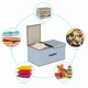 thumbnail image 5 of Caja De Almacenamiento De Ropa Grande Plegable, 5 of 5