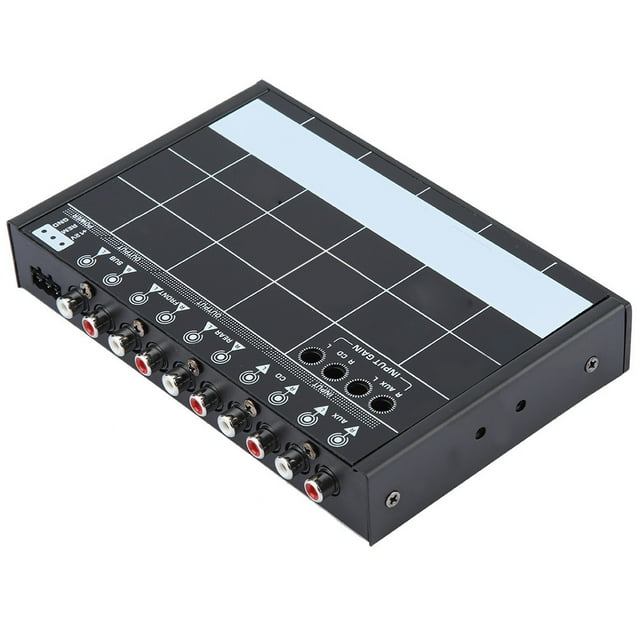 Ecualizador EQ de audio estéreo para automóvil, 1 unidad, con 7 bandas