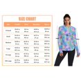 thumbnail image 3 of FORMRS Womens Long Sleeve Shirts UPF 50+ Sun Protection Quick Dry Fishing Hiking Tops, Size S-2XL, Neon Starfish Pattern, 3 of 8
