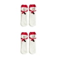thumbnail image 1 of Ruiboury Stay Dry And Comfortable With These Moisture-wicking Fluffy Socks Made Red hat snowman 2Set, 1 of 6