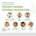 thumbnail image 2 of Recambio de base de maquillaje en polvo mineral prensado Honeybee Gardens, 2 of 6