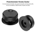 thumbnail image 4 of Uxcell 2PCS Aluminium Potentiometer Knobs 1/4"x1.5", Volume Tone Control Knobs, Black, 4 of 7
