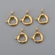 thumbnail image 2 of 5 uds 925 Anillos Cierres Conectores para Hacer Joyas Cierres para Collar 5 uds Oro Yuyangstore Resorte Anillos Cierres Redondos, 2 of 8