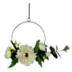 thumbnail image 5 of Cestas Colgantes De Hierro Creativo Soporte Para Macetas, Maceta Para Macetas Soporte De Flores Para Patio Porche Redondo con flor Soledad Estante de flores colgante de hierro, 5 of 10