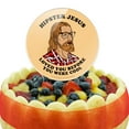 thumbnail image 5 of Acrylic Hipster Jesus Loved You Before You Were Cool Funny Humor Cake Topper Party Decoration for Wedding Anniversary Birthday Graduation, 5 of 7