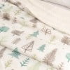 thumbnail image 2 of Great Bay Home Cozy Plush / Sherpa Reversible Throw Blanket, King, Winter Forest, 2 of 5
