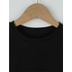 thumbnail image 4 of NO PUEDES ASUSTARME, TENGO DOS HERMANOS. Camiseta estampada para niña, de algodón, manga corta y cuello redondo, corte holgado informal, lavable a máquina, perfecta para uso informal., 4 of 6