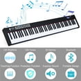 thumbnail image 6 of Gymax 88 Key BX-Ⅱ Digital Piano MIDI Keyboard, 6 of 10
