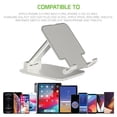 thumbnail image 6 of Cellet Tablet Desktop Stand, Foldable Heavy Duty Adjustable Smartphone and Tablet Stand with Non-Slip Rubberized Grips and Weighted Base Compatible to Smartphones, Tablets, iPads and Nintendo Switch, 6 of 10