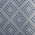 thumbnail image 4 of Superior Floral Sheer Curtain Panel 2 Piece Set, 52" x 108", Navy Blue, 4 of 4