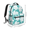 thumbnail image 2 of Disketp Vintage Floral Mochila Estampada para Hombre y Mujer – Mochila Ligera Clásica con Múltiples Bolsillos para Universidad, Trabajo y Viajes-One Size, 2 of 5