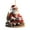 B, variant on PALIFEUR Christmas Ornaments, 1 Pcs Christmas Santa Ornaments for Christmas Tree Ornaments, Acrylic Xmas Hanging Ornaments Set for Christmas Holiday Gift Decorations