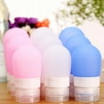 thumbnail image 4 of SPRING PARK Travel Bottles,Leakproof Silicone Refillable Travel Containers,Squeezable Travel Tube Sets Cosmetic Toiletry Containers for Shampoo Lotion Soap, 4 of 7