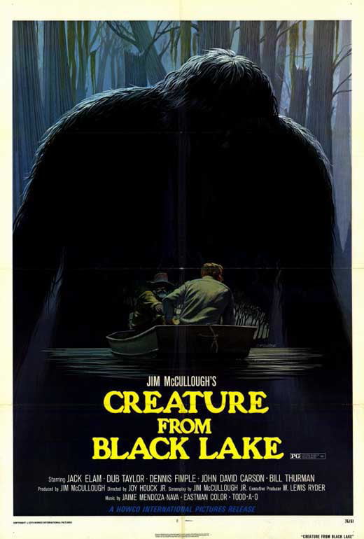 Creature From Black Lake Poster Movie 27 x 40 In