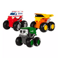 thumbnail image 2 of Tonka Monster Metal Movers 3pk Dump Truck, Garbage Truck, EMT Truck, 2 of 3