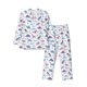 thumbnail image 1 of Balery Dinosaur Pijama para Hombre de Dos Piezas con Manga Larga, Conjunto de Dormir y Descanso Suave con Bolsillos-Small, 1 of 7