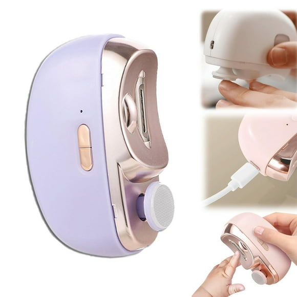 Coupe-ongles Électrique Automatique 2 en 1 avec Lumière
