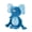elephant, variant on Plush Squeaky Dog Pull Toy Cotton Rope Legs For Tugging Biting And Reducing Separation Anxieties