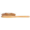 thumbnail image 3 of Peine de madera para el cuero cabelludo, peine de masaje para el cabello de madera maciza, peine para el cabello antiestático, solución innovadora, 3 of 8