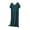 Green, variant on hotojiny Modal Sleep Shirts for Women Loose Comfy Backless Short Sleeve Casual T-Shirt Sleepwear Side Slit V Neck Nightshirts