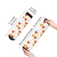 thumbnail image 4 of Rocae Cute Fox with Heart for Premium Adult Socks,Comfortable, Breathable, and Durable Socks, Perfect for Everyday Wear, 4 of 7